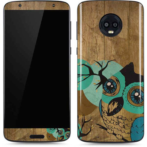 Autumn Owl Moto G6 Skin