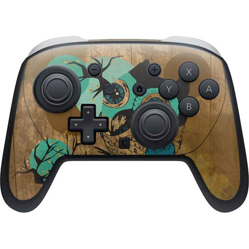Autumn Owl Nintendo Switch 2 (2025) Pro Controller Skin
