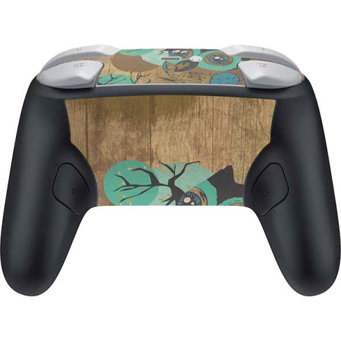Autumn Owl Nintendo Switch 2 (2025) Pro Controller Skin