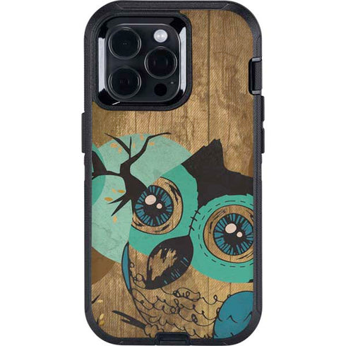 Autumn Owl Otterbox Defender iPhone Skin