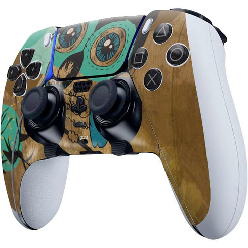 Autumn Owl PS5 DualSense Edge Pro Controller Skin