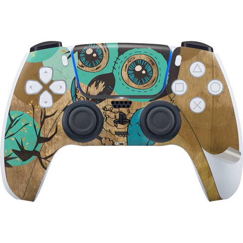 Autumn Owl PS5 Pro Disk Bundle Skin