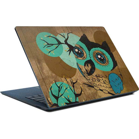 Autumn Owl Surface Laptop Skin