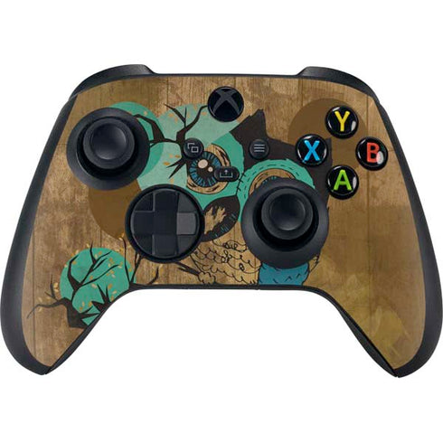 Autumn Owl Xbox Series X Controller Skin
