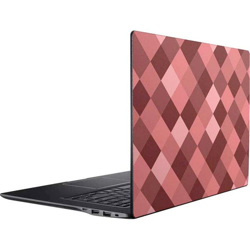 Autumn Red Geometric Ativ Book 9 (15.6in 2014) Skin