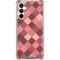 Autumn Red Geometric Galaxy A16 5G Clear Case