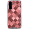Autumn Red Geometric Galaxy A36 5G Clear Case