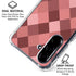 Autumn Red Geometric Galaxy A36 5G Clear Case
