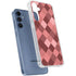 Autumn Red Geometric Galaxy A55 5G Clear Case