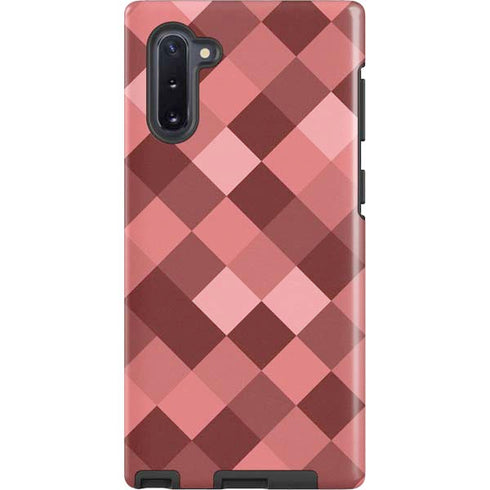 Autumn Red Geometric Galaxy Cases