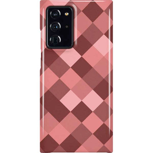 Autumn Red Geometric Galaxy Cases