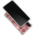 Autumn Red Geometric Galaxy S24 FE Clear Case