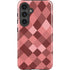 Autumn Red Geometric Galaxy S25 Impact Case