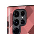 Autumn Red Geometric Galaxy S25 Ultra Impact Case