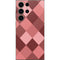 Autumn Red Geometric Galaxy S25 Ultra Skin