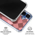 Autumn Red Geometric Galaxy S25 Plus Clear Case