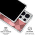 Autumn Red Geometric Galaxy S25 Ultra Clear Case