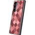 Autumn Red Geometric Galaxy Z Fold5 5G Skin