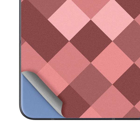 Autumn Red Geometric Galaxy Z Fold5 5G Skin