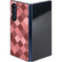 Autumn Red Geometric Galaxy Z Fold6 Skin