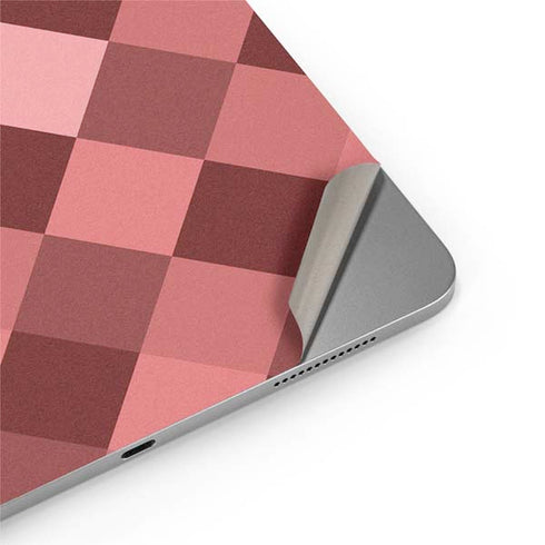 Autumn Red Geometric Apple iPad Air Skin
