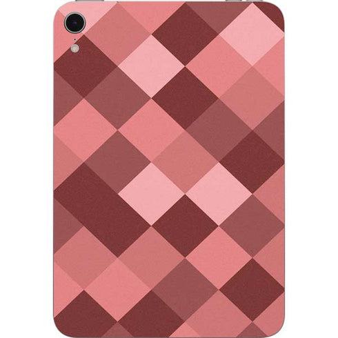 Autumn Red Geometric Apple iPad Mini Skin