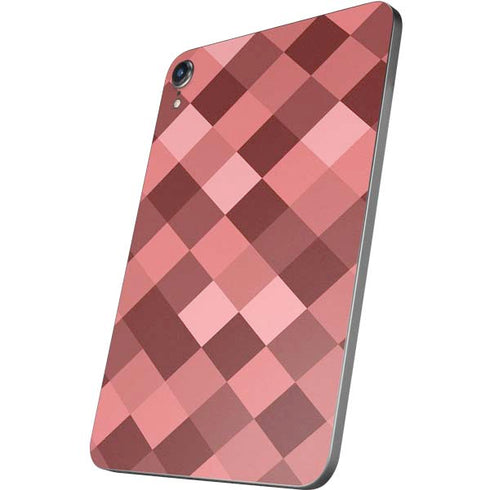 Autumn Red Geometric Apple iPad Mini Skin
