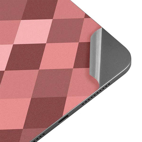 Autumn Red Geometric Apple iPad Mini Skin