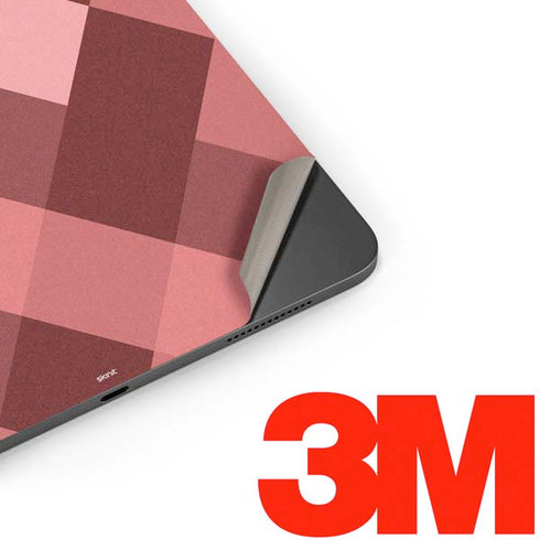 Autumn Red Geometric Apple iPad Pro Skin