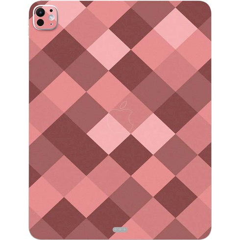 Autumn Red Geometric iPad Pro 13in M4 (2024) Skin