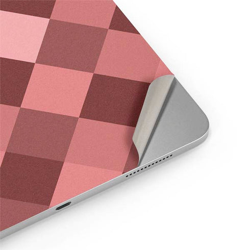 Autumn Red Geometric iPad Pro 13in M4 (2024) Skin