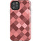 Autumn Red Geometric iPhone Cases