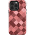 Autumn Red Geometric iPhone 15 Pro Impact Case