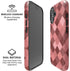 Autumn Red Geometric iPhone 16 Magsafe Impact Case