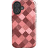 Autumn Red Geometric iPhone 16 Plus Magsafe Impact Case