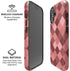 Autumn Red Geometric iPhone 16 Plus Magsafe Impact Case