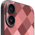 Autumn Red Geometric iPhone 16 Plus Skin