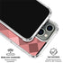 Autumn Red Geometric iPhone 16 Pro Clear Case
