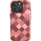 Autumn Red Geometric iPhone 16 Pro Impact Case