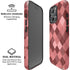Autumn Red Geometric iPhone 16 Pro Max Magsafe Impact Case