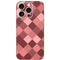 Autumn Red Geometric iPhone 16 Pro Skin