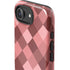 Autumn Red Geometric iPhone 16e Impact Case