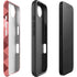 Autumn Red Geometric iPhone 16e Impact Case