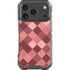 Autumn Red Geometric iPhone 18 Pro Clear Case