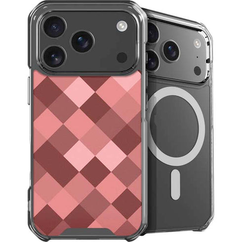 Autumn Red Geometric iPhone 18 Pro MagSafe Case