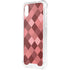 Autumn Red Geometric iPhone XS Clear Case