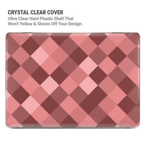 Autumn Red Geometric MacBook Pro 14in (2021-24) Case plus Skin