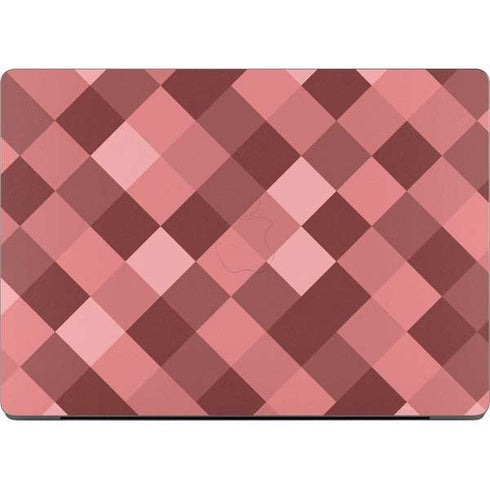 Autumn Red Geometric Apple MacBook Pro 14-inch Skin
