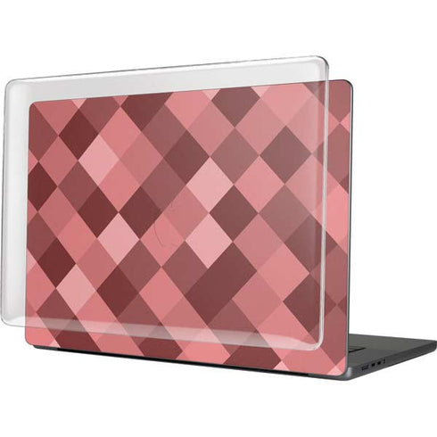 Autumn Red Geometric MacBook Cases