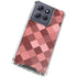 Autumn Red Geometric Moto G Stylus 5G (2025) Clear Case